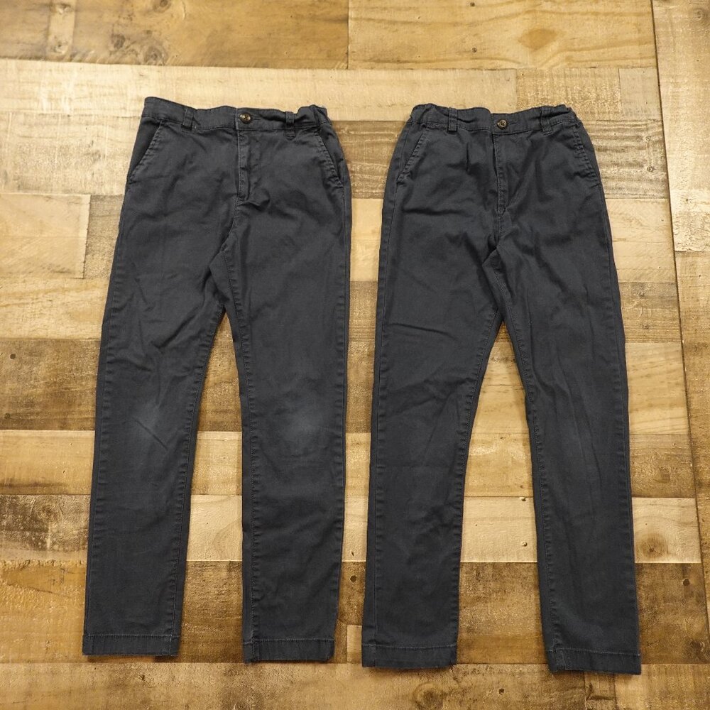 OshKosh Boys Navy Chino Pants Bundle Size 12